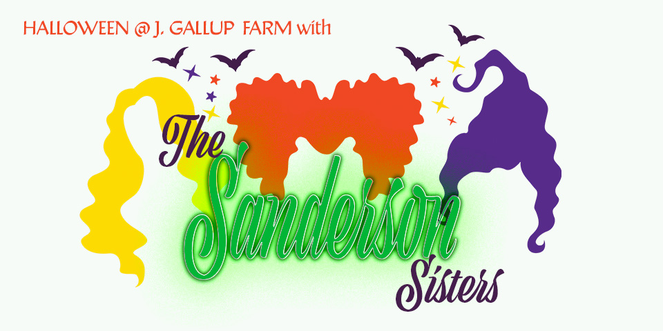 Haloween At J.Gallup Farm with the Sandler Sisters